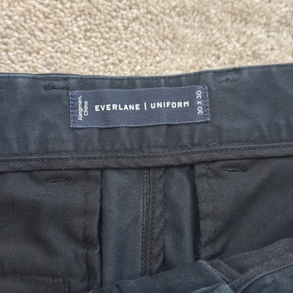 Everlane The Performance Chino | Uniform in Black - 30x30 Slim - Picture 6 of 10